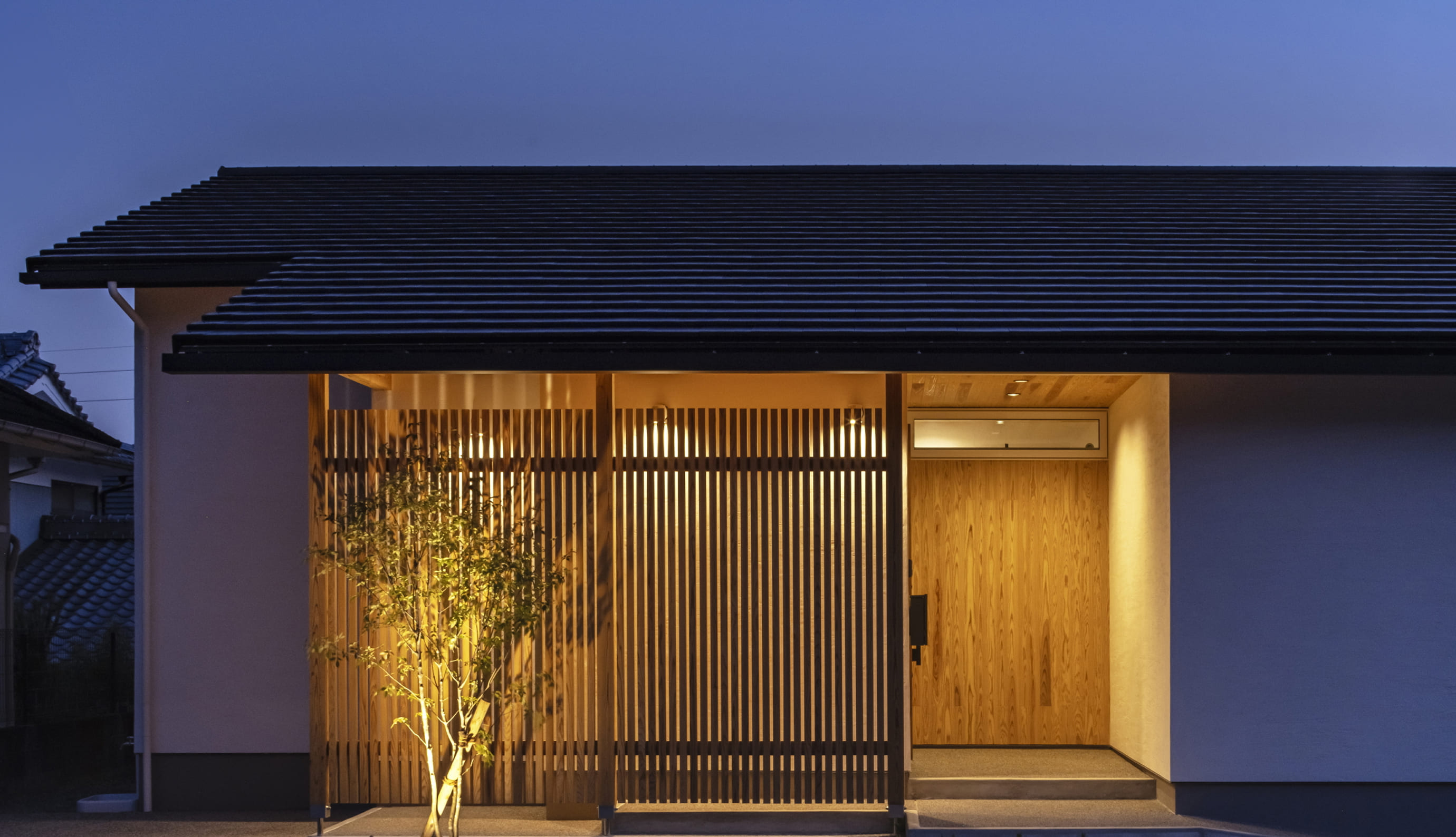 ほっとする、「 我が家を。 」