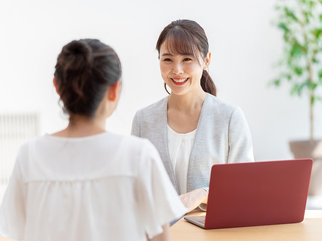 個別相談の様子