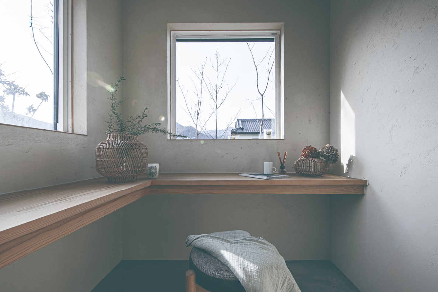 素材と光がつくる、豊かな日常