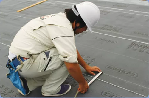 【3】上棟直後屋根ルーフィング施工完了後監査