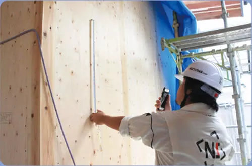 【4】構造躯体施工完了後外壁防水シート施工直前監査