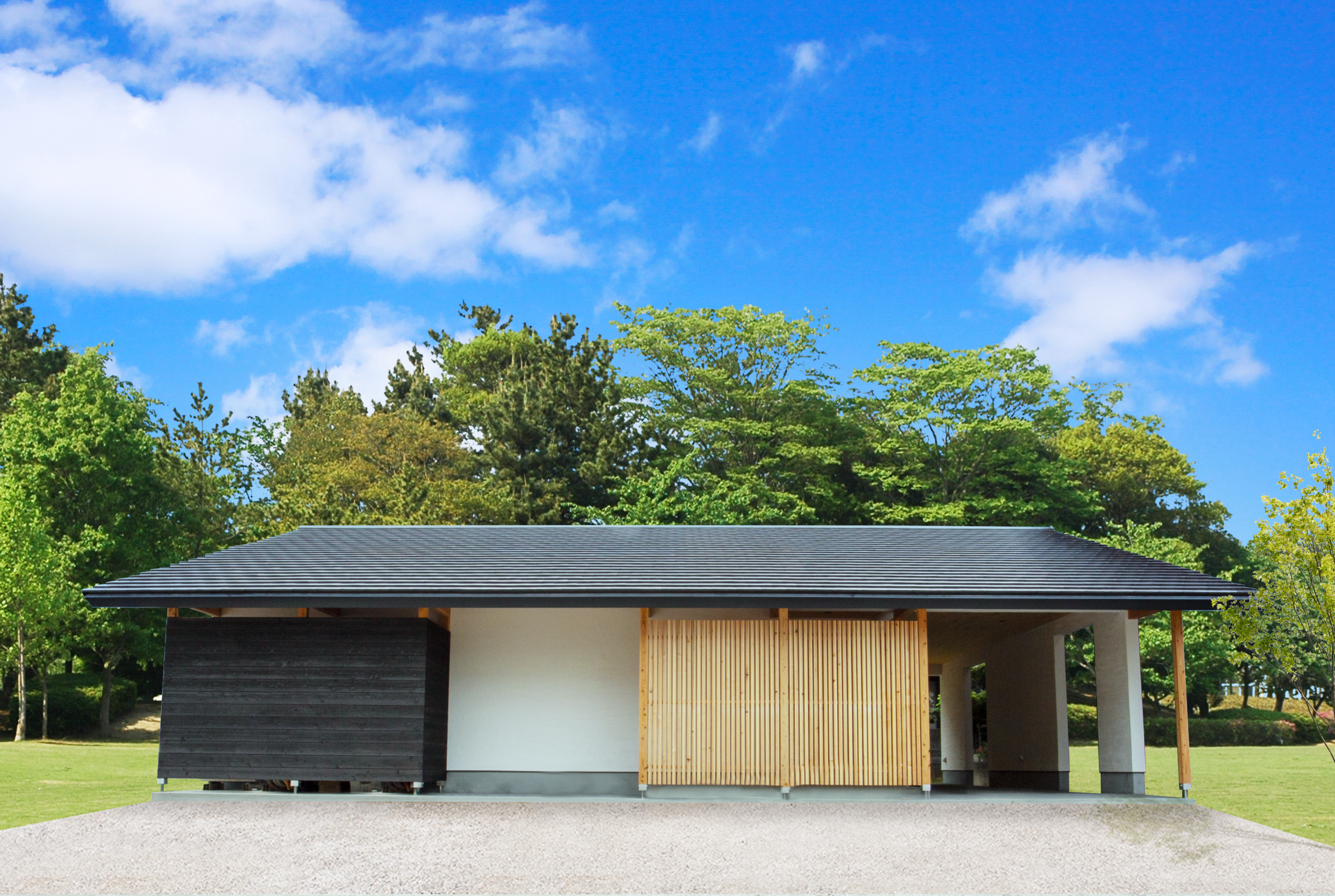 【大分市下郡北】漆喰が美しい和モダン平屋 完成お披露目会