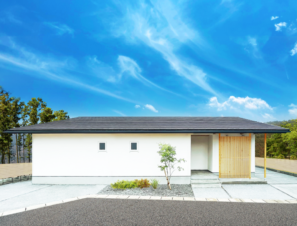 【大分市中戸次】漆喰が美しい和モダン平屋 完成お披露目会